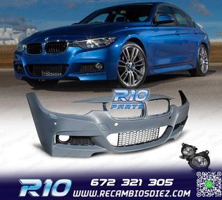 PARAGOLPES DELANTERO BMW F30 F31 11-15 LOOK M + FAROS ANTINI