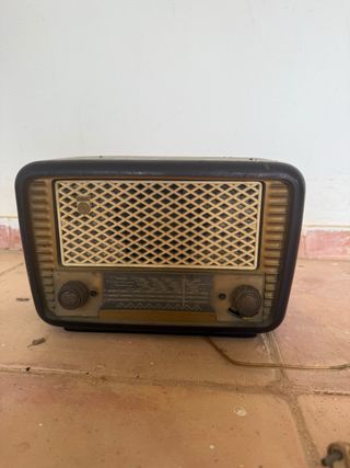Radio Philips Antigua Madera
