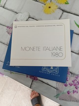 Serie Monete 1980 originali perfette
