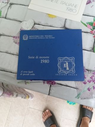 Serie Monete 1980 originali perfette