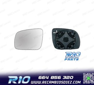 CRISTAL ESPEJO BASE DERECHO VOLKSWAGEN VW GOLF IV 98-03 TÉR
