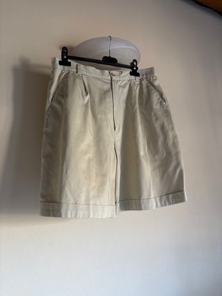 Pantaloncini vintage beige