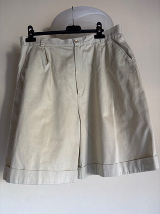 Pantaloncini vintage beige