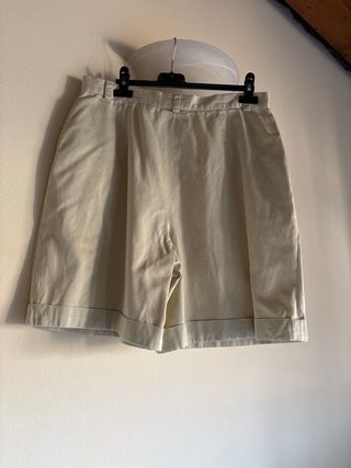 Pantaloncini vintage beige