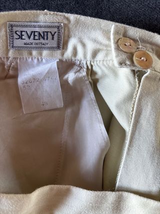 Pantaloncini vintage beige