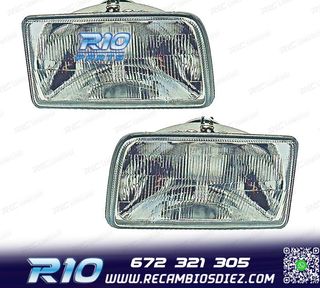 FAROS PARA FORD FIESTA MK2 83-89