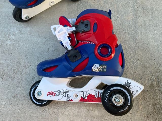 Patines Oxelo Talla 26-28 + Protecciones