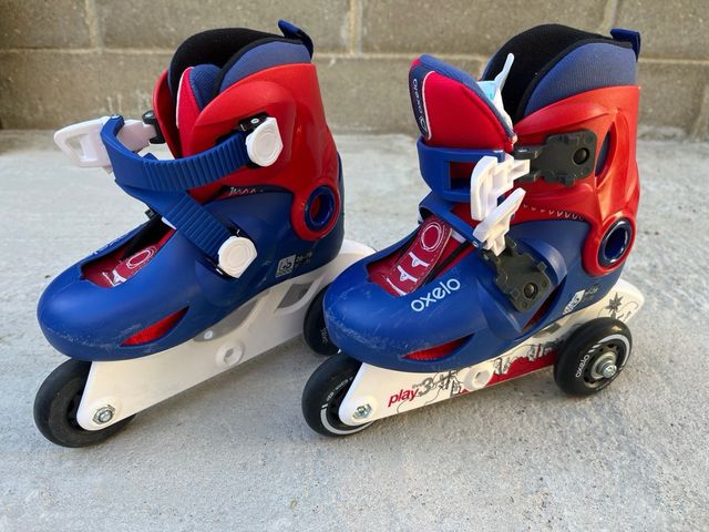Patines Oxelo Talla 26-28 + Protecciones