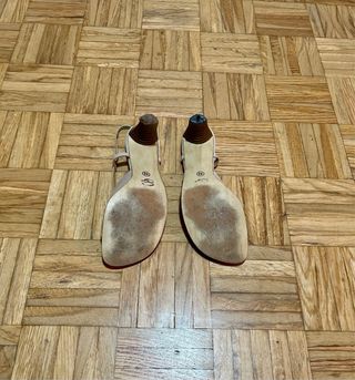 Zapatos sandalia tacón talla 40