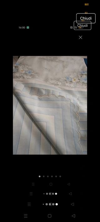 Copriletto matrimoniale floreale