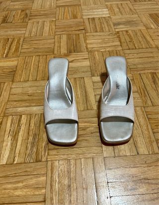 Sandalias tacón Silvia Hernández Talla 38