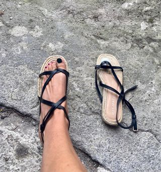 Sandalias MARIPAZ negras