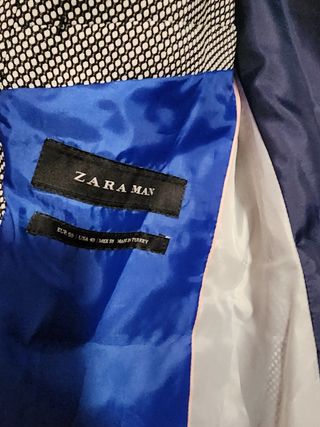 Blazer Zara Hombre Talla M/48-50