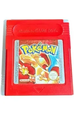 Cartucho Pokémon Rojo Game Boy Nintendo