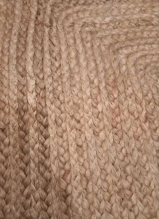 Alfombra Yute  Natural  Estilo Nórdico 