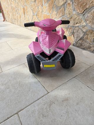 Quad rosa per bambina