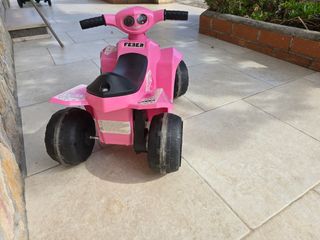 Quad rosa per bambina