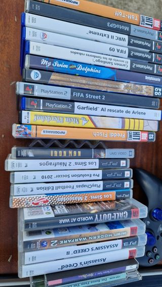 Juegos PS2 y PSP: Acción, Deportes, Carreras