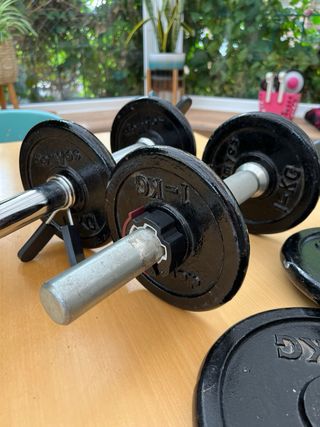 Mancuernas ajustables 1kg-2kg