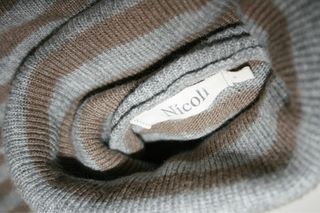 Jersey Nícoli rayas gris y marrón