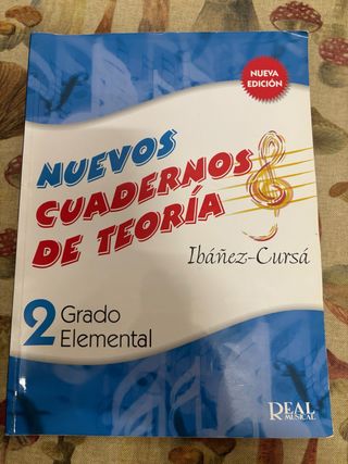 Nuevos Cuadernos Teoría 2 Grado Elemental
