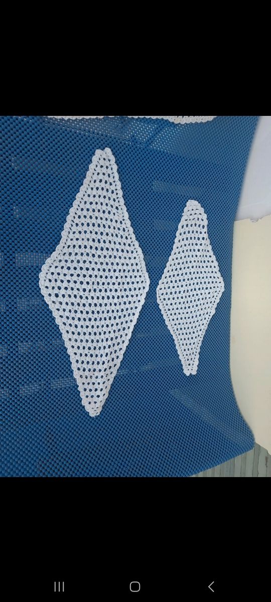 Centrini uncinetto bianchi