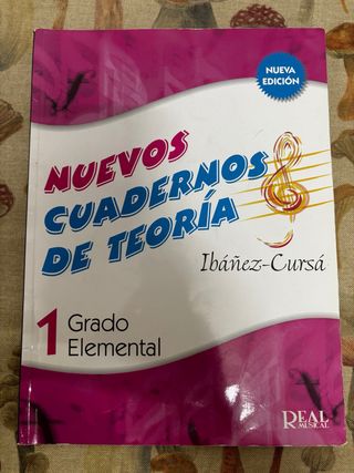 Nuevos Cuadernos de Teoría - 1 Grado Elemental