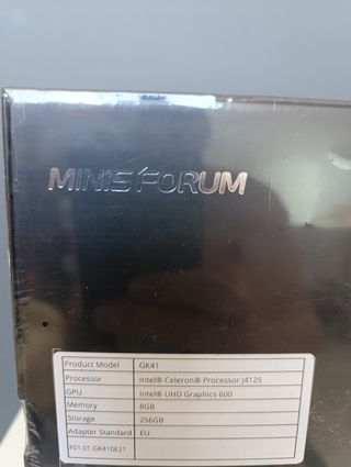 Minis Forum GK41 Mini PC 8GB DDR4 256GB SSD