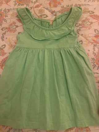 Lote 2 vestidos playeros niña 3-4 años