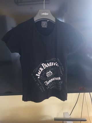 T-shirt Jack Daniel's nera