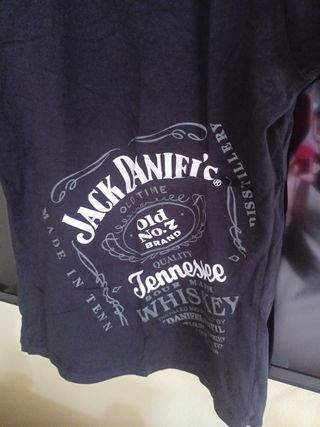 T-shirt Jack Daniel's nera