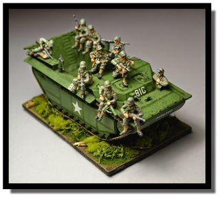 Figuras WW2 American Tank Riders 1/72
