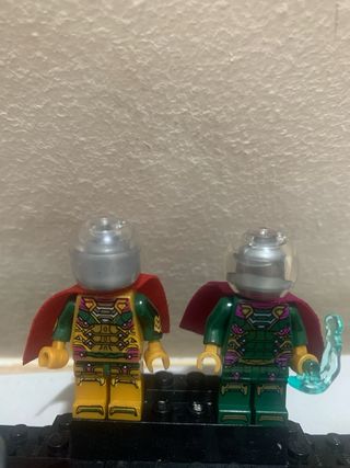 Pack figuras estilo LEGO Spider-Man + 2 Misterio