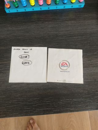 Manual y Portada fifa 2001