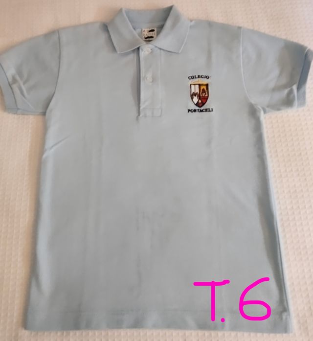 Polo Colegio Portaceli Talla 6