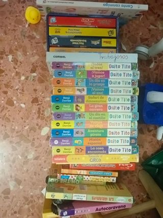 Libros de solapas, de busca y encuentra e inglés