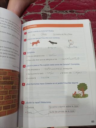 LECTURAS HISTORIAS DE PAPEL 1 PRIMARIA