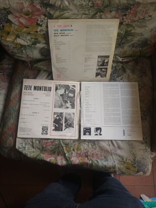 Lote 3 LPs Tete Montoliu Jazz