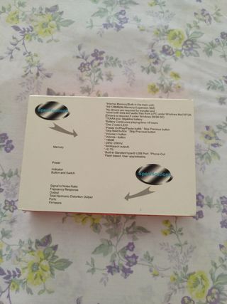 Reproductor MP3 Pen Drive con Auriculares