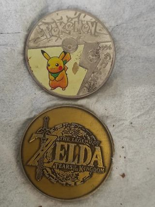 Monedas de Metal Pokémon