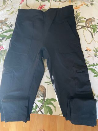 Legging Cargo Desigual Negro