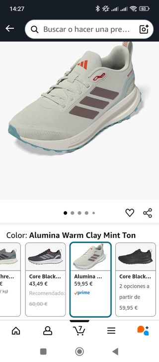Adidas Runfalcon 5 TR Talla 45
