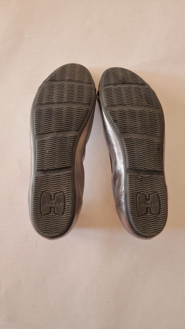 Ballerine Hogan Argento Tg 39.5