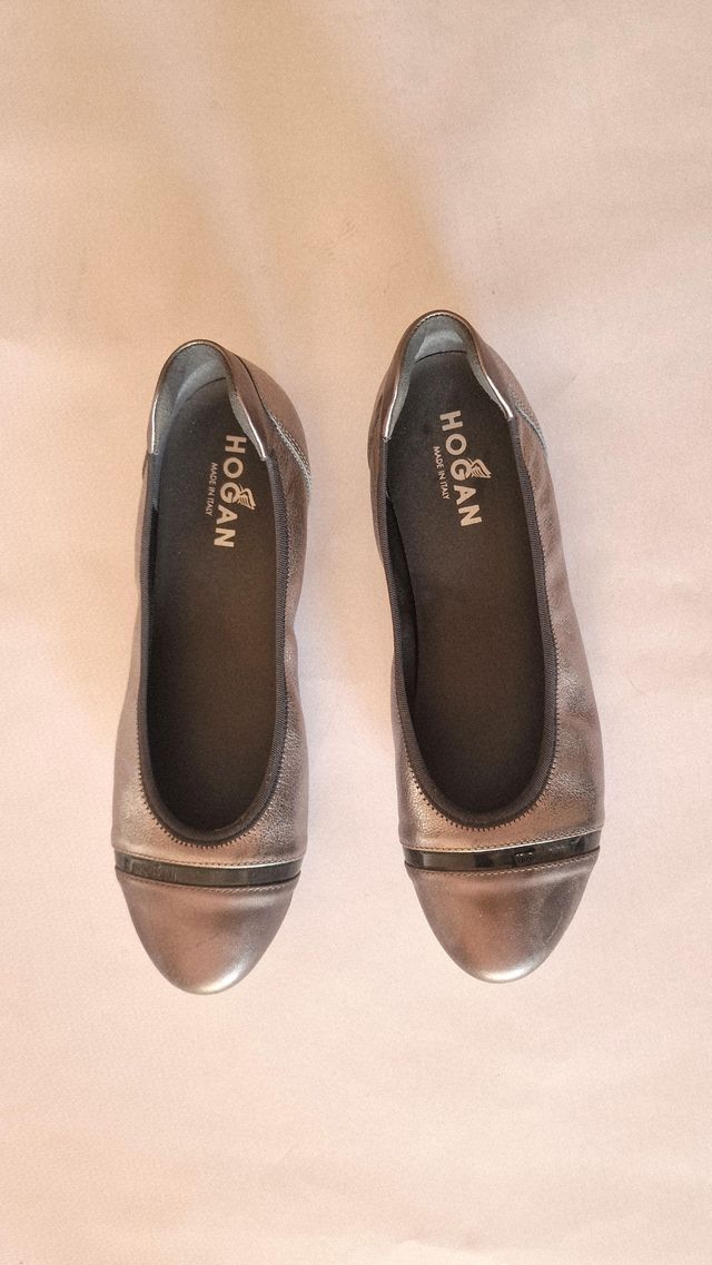 Ballerine Hogan Argento Tg 39.5