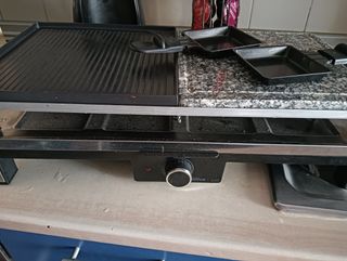 Plancha grill y piedra.
Usada 2 veces.