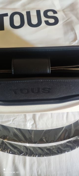 Bolso Tous Beige y Negro Nuevo
