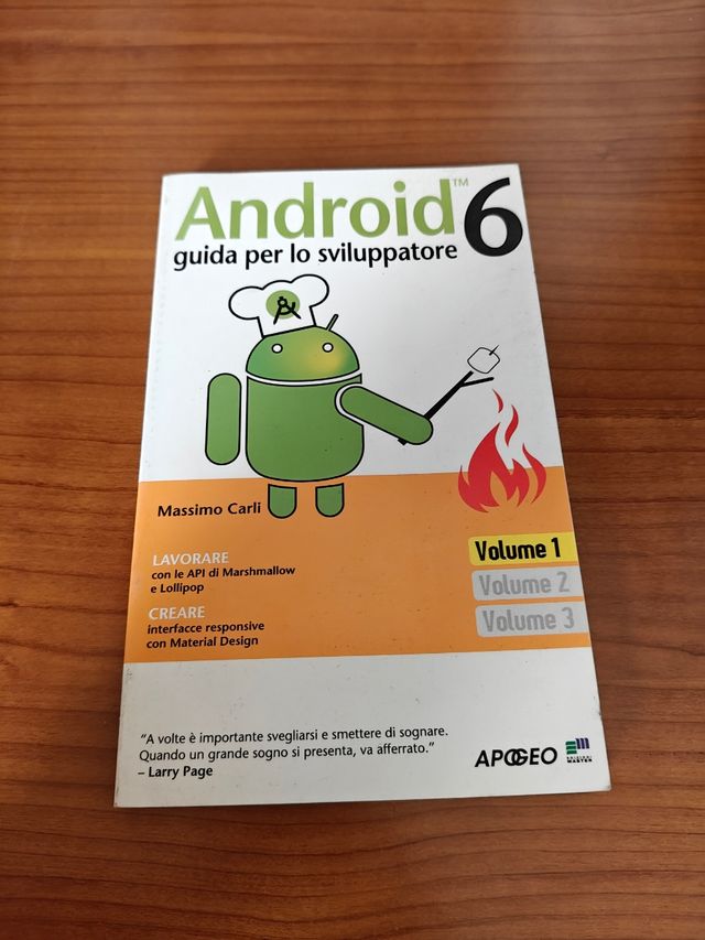 Android 6 Guida per lo sviluppatore VOLUME 1