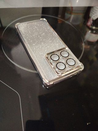 Funda Xiaomi 14T Pro Glitter Transparente