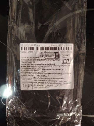 Funda Xiaomi 14T Pro Glitter Transparente