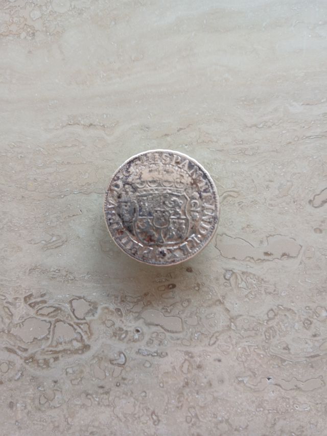 Moneda 2 Reales Plata 1740